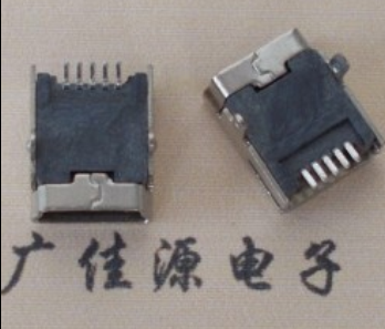 河池mini usb 5p接口 迷你 卧式插座 端子贴片 接插件